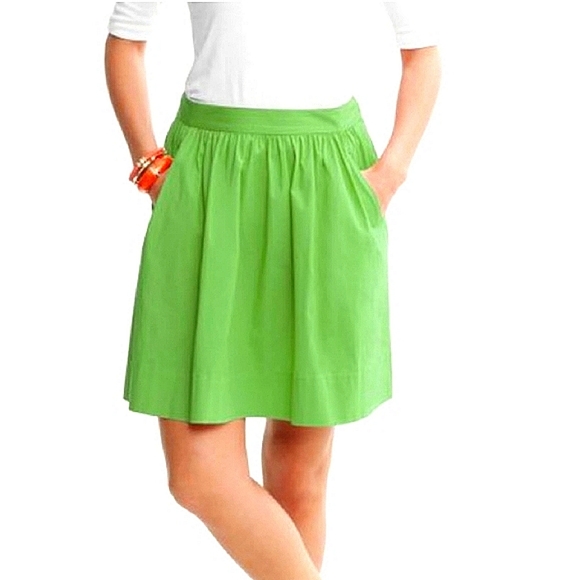 Banana Republic | Green Circle Skirt, Size 4 - Picture 1 of 11